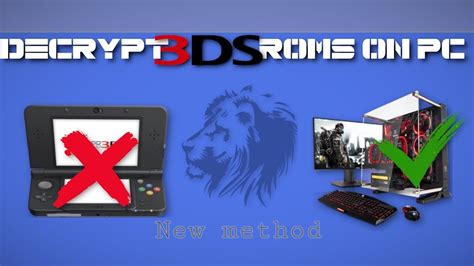 3ds rom decrypter online.